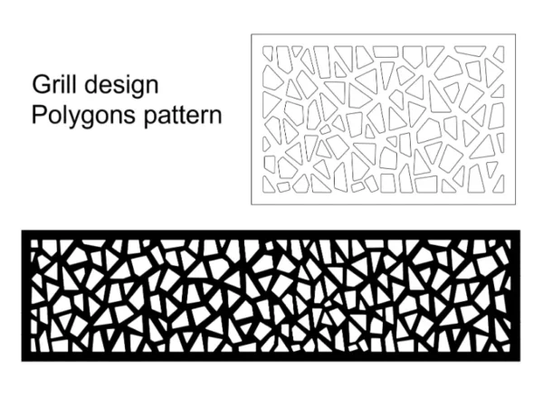 grill-design-triangle-and-polygons-pattern